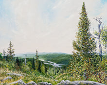 Load image into Gallery viewer, Looking Southwest From Mount Ojibway, Isle Royale